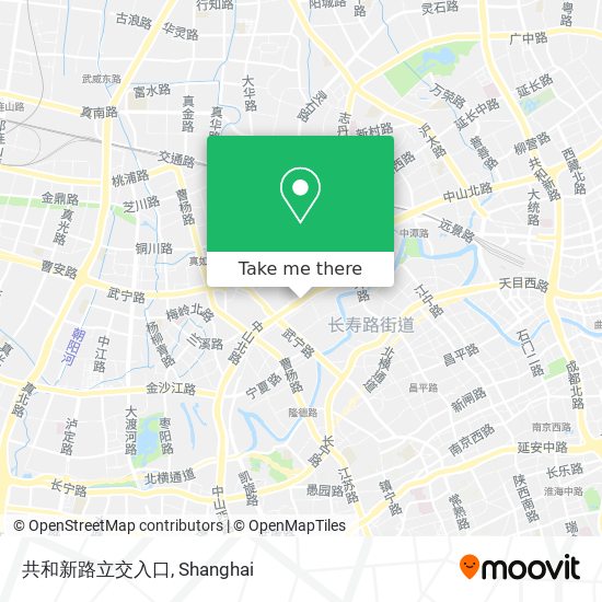 共和新路立交入口 map