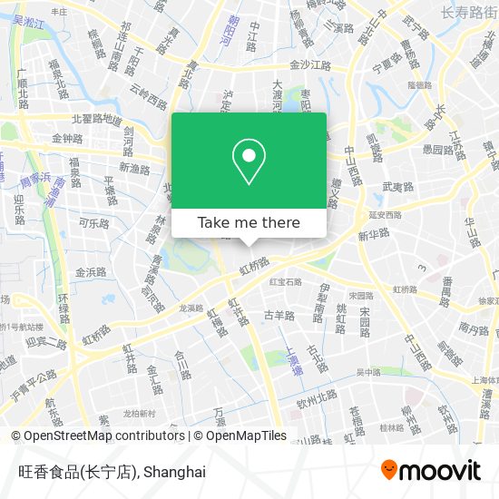 旺香食品(长宁店) map