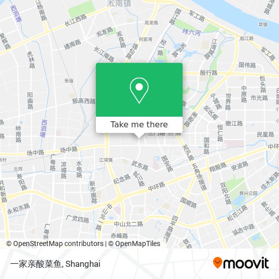 一家亲酸菜鱼 map