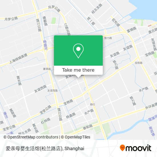 爱亲母婴生活馆(松兰路店) map