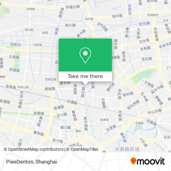 PieeDenton map