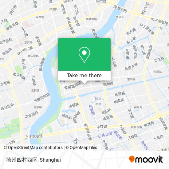 德州四村西区 map