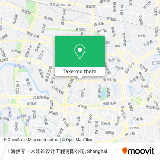 上海伊零一木装饰设计工程有限公司 map