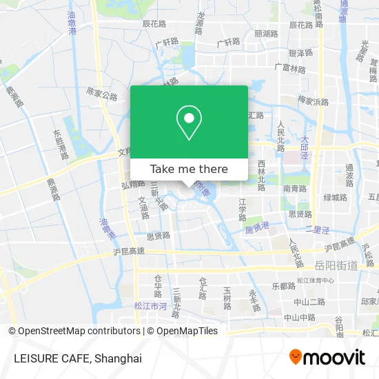 LEISURE CAFE map