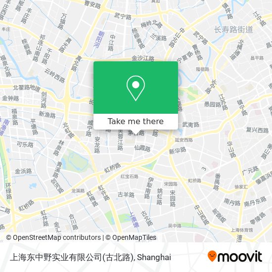 上海东中野实业有限公司(古北路) map