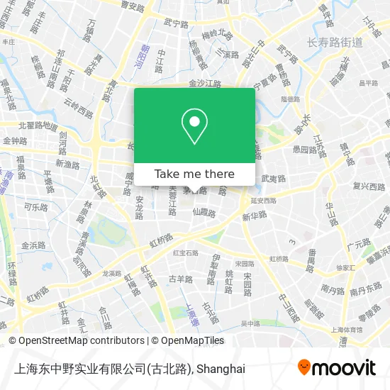 上海东中野实业有限公司(古北路) map