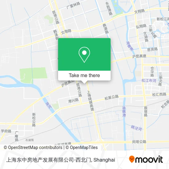 上海东中房地产发展有限公司-西北门 map