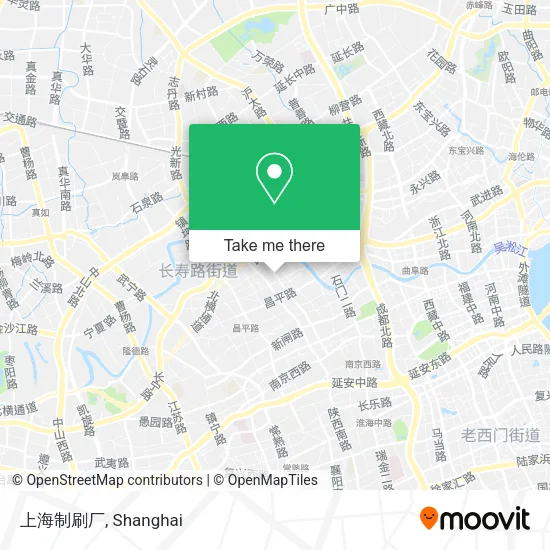 上海制刷厂 map