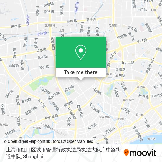 上海市虹口区城市管理行政执法局执法大队广中路街道中队 map