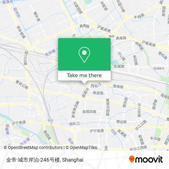 金帝·城市岸泊-246号楼 map