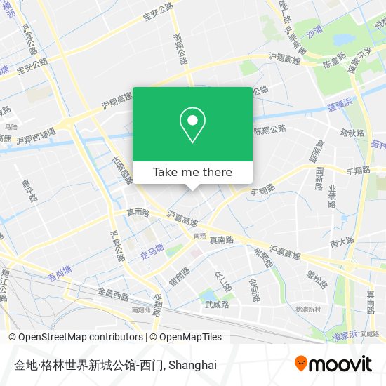 金地·格林世界新城公馆-西门 map