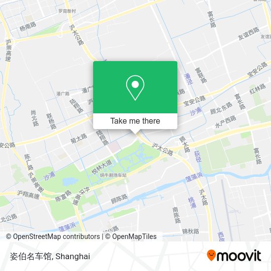 姿伯名车馆 map
