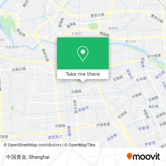 中国黄金 map