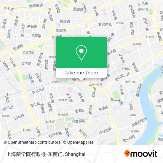上海商学院行政楼-东南门 map