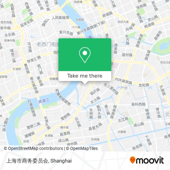 上海市商务委员会 map