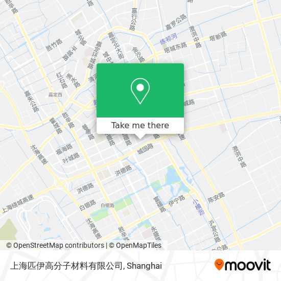 上海匹伊高分子材料有限公司 map