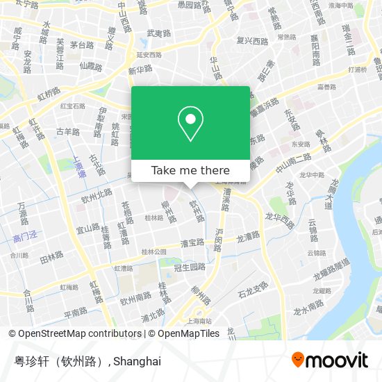 粤珍轩（钦州路） map