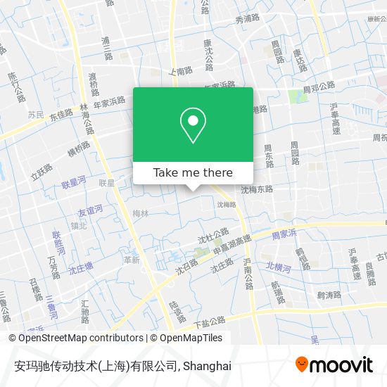 安玛驰传动技术(上海)有限公司 map