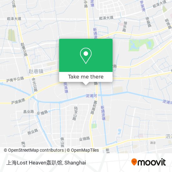 上海Lost Heaven轰趴馆 map