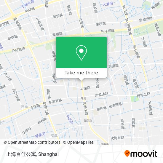 上海百佳公寓 map