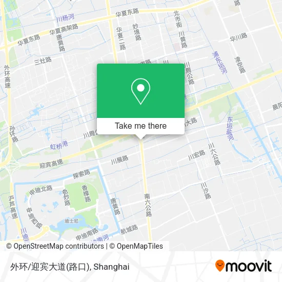 外环/迎宾大道(路口) map