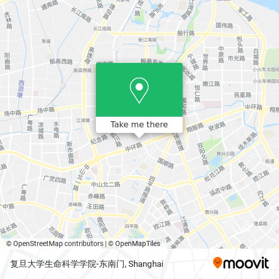 复旦大学生命科学学院-东南门 map
