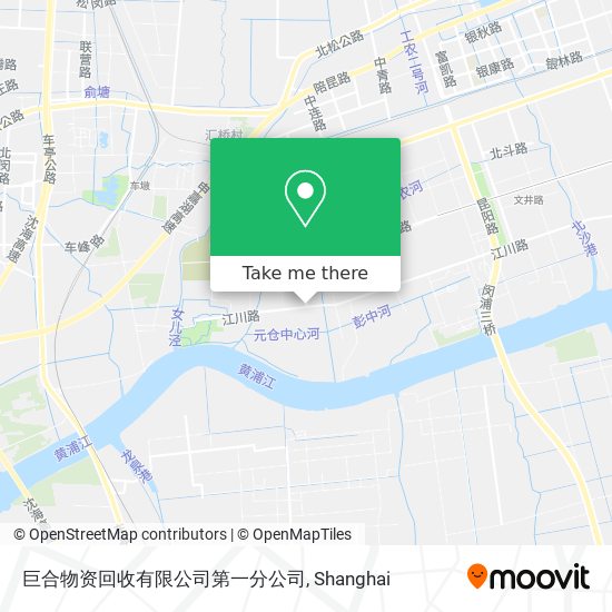 巨合物资回收有限公司第一分公司 map