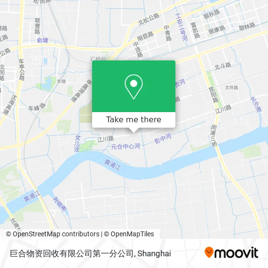 巨合物资回收有限公司第一分公司 map