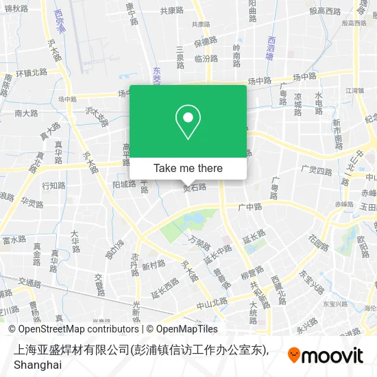 上海亚盛焊材有限公司(彭浦镇信访工作办公室东) map