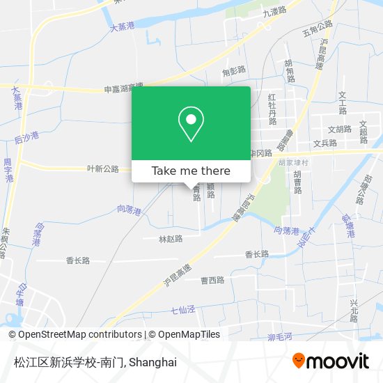 松江区新浜学校-南门 map