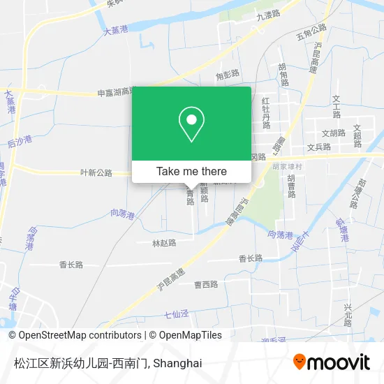 松江区新浜幼儿园-西南门 map