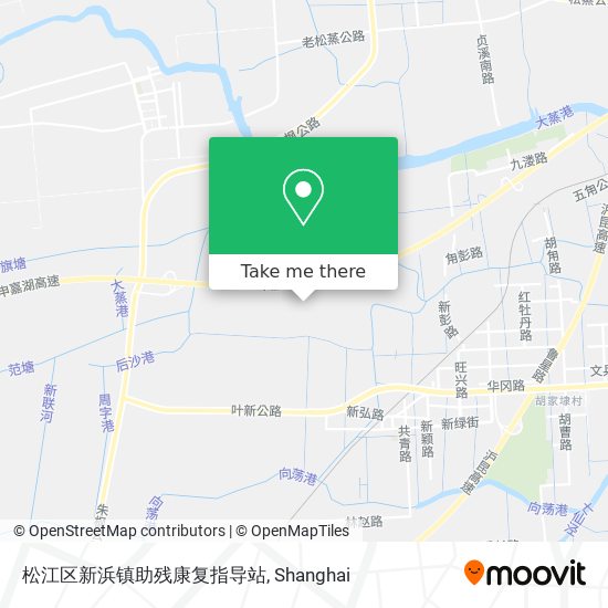 松江区新浜镇助残康复指导站 map