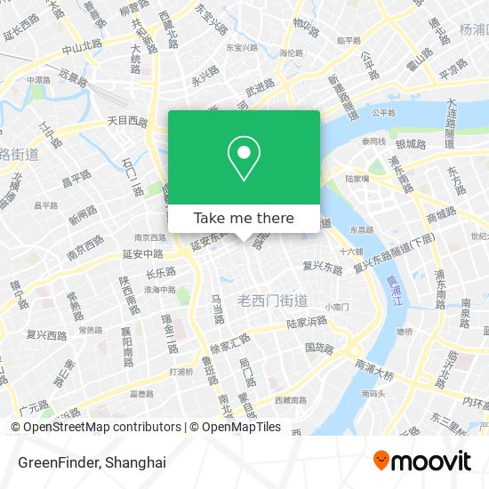 GreenFinder map