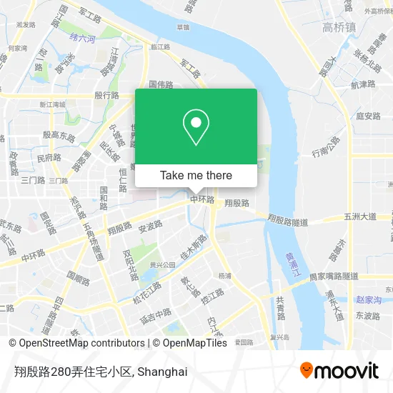 翔殷路280弄住宅小区 map