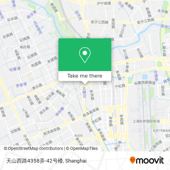 天山西路4358弄-42号楼 map