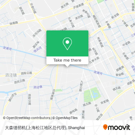 大森缝纫机(上海松江地区总代理) map