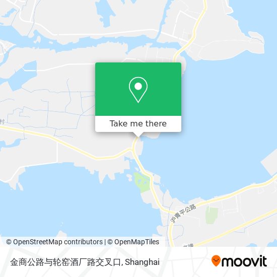 金商公路与轮窑酒厂路交叉口 map