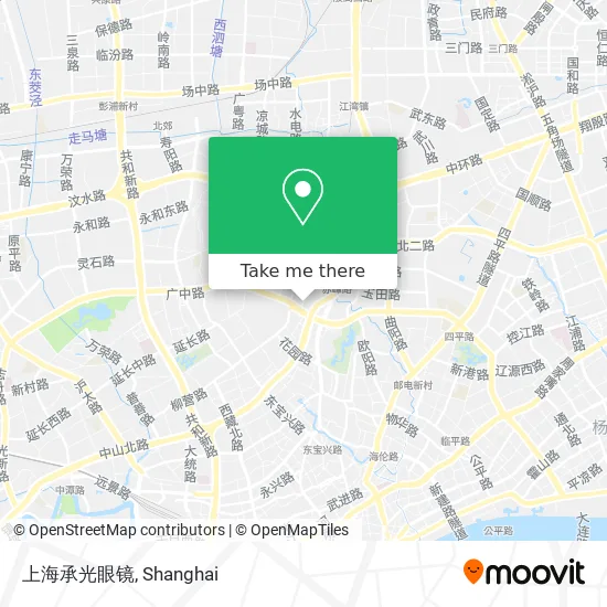 上海承光眼镜 map