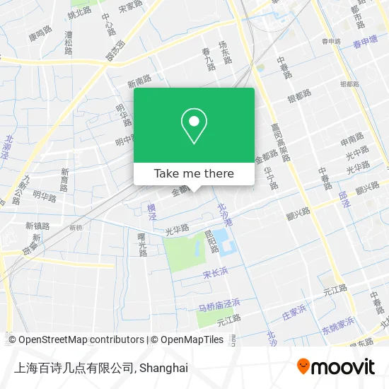 上海百诗几点有限公司 map