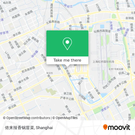 侬来辣香锅冒菜 map