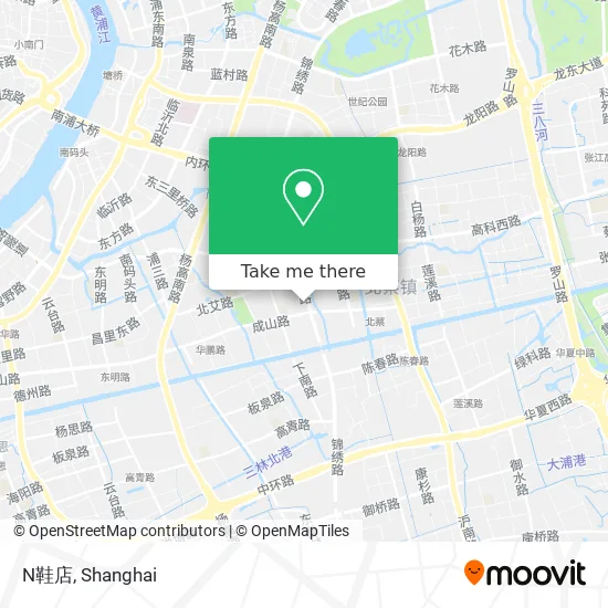 N鞋店 map