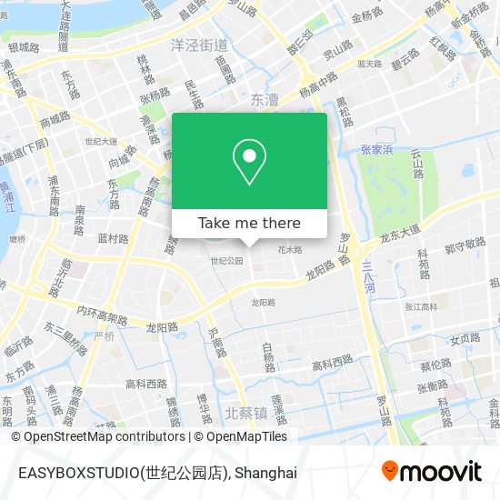 EASYBOXSTUDIO(世纪公园店) map