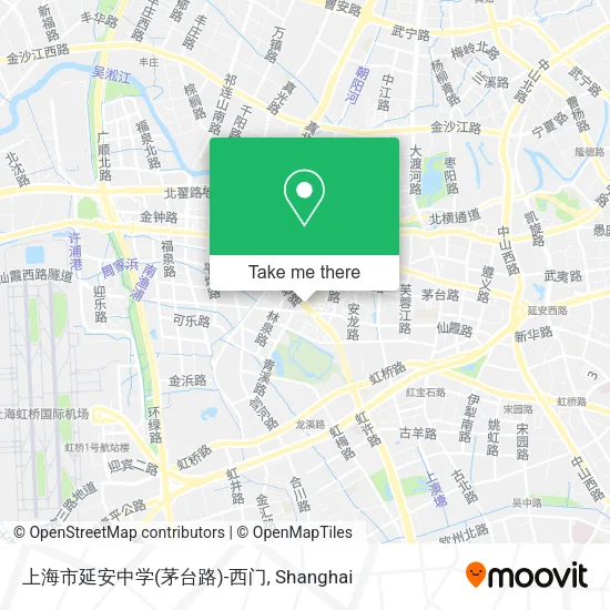 上海市延安中学(茅台路)-西门 map
