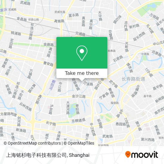 上海铭杉电子科技有限公司 map