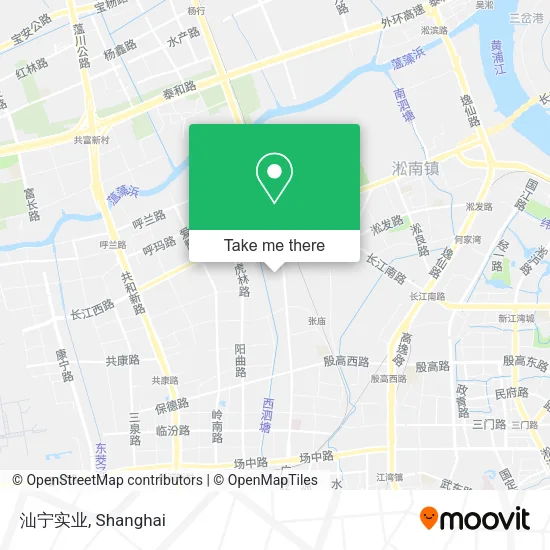 汕宁实业 map
