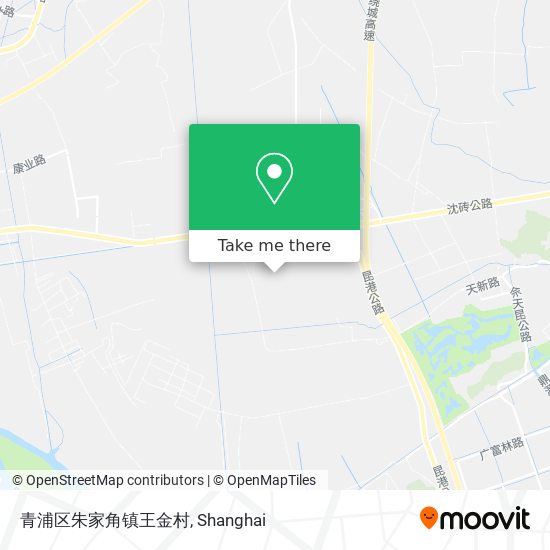 青浦区朱家角镇王金村 map