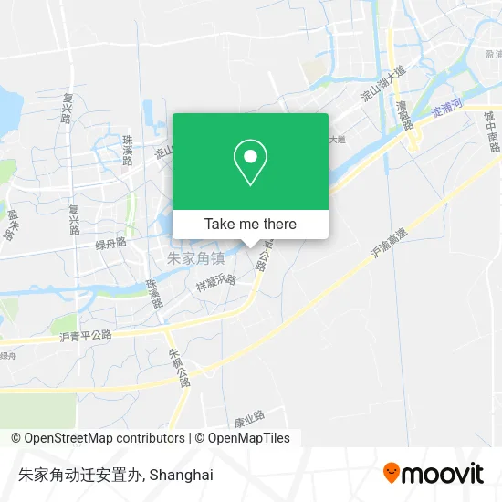 朱家角动迁安置办 map