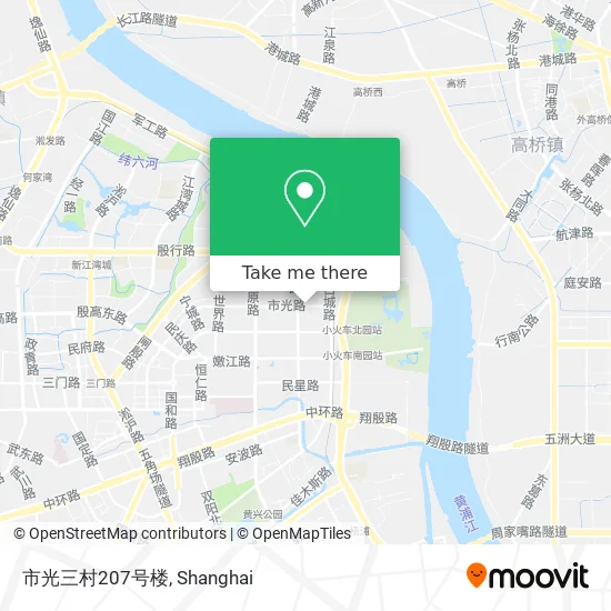 市光三村207号楼 map