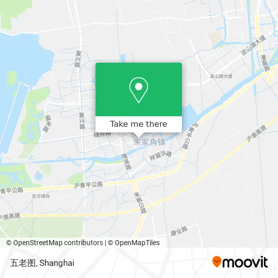 五老图 map