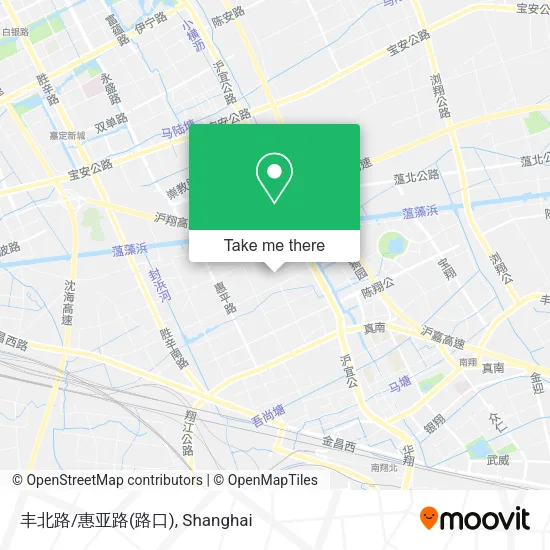 丰北路/惠亚路(路口) map